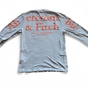 Abercrombie long sleeve logo tee